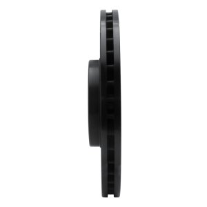 Volvo XC90 Brake Rotor (1) - Front Left - R1 Concepts - Drilled & Slotted - Black - `03-`14